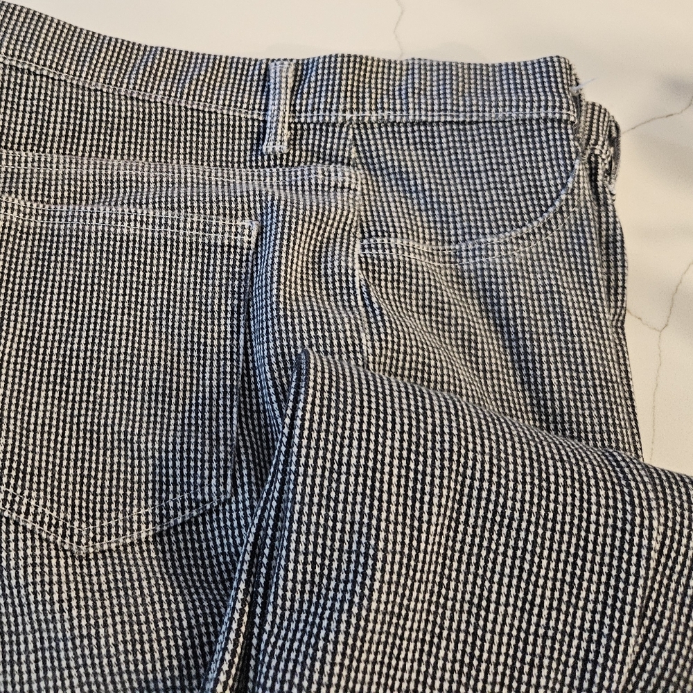 Black & White Micro-Check Jeggings - Picture 2 of 2